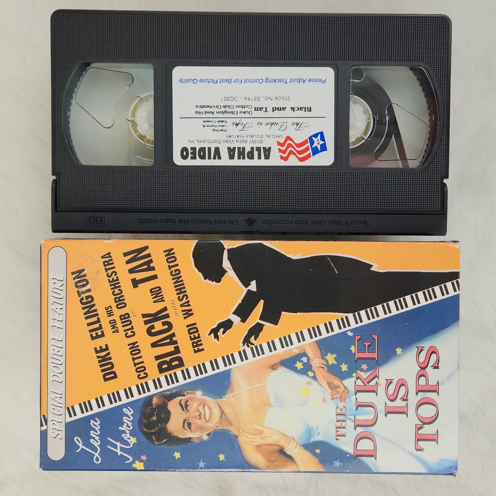 Duke Ellington Double Feature: Black and Tan/The Duke is Tops, VHS 1996